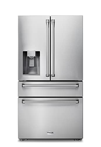 THOR Kitchen 36" French Door Refrigerator with Ice/Water