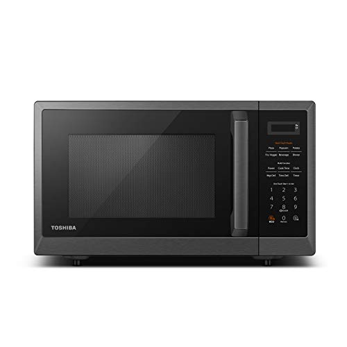 TOSHIBA Small Countertop Microwave Oven with 6 Auto Menus