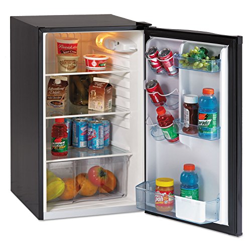 Avanti 4.4 Cu. Ft. Compact Refrigerator, Black