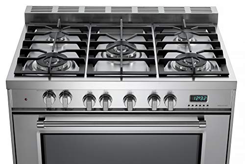 Verona Prestige 36" Dual Fuel Range Turbo Oven