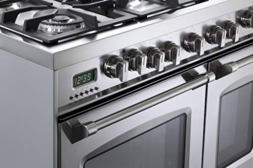 Verona 36" Dual Fuel Range Double Oven Stainless Steel