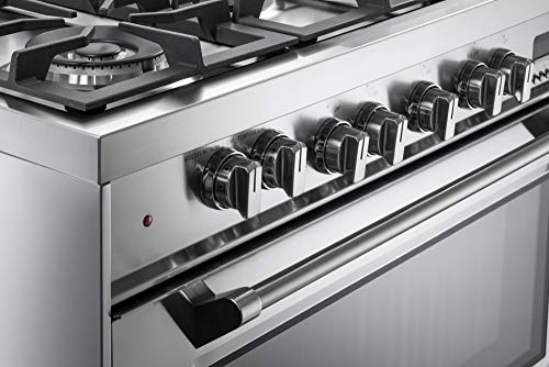 Verona Prestige Gas Range 36" Double Oven White