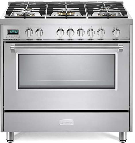 Verona Designer Series Dual Fuel Range Oven, 36