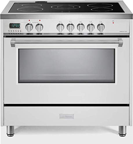 Verona Designer 36" Electric Range Oven, 5 Burners
