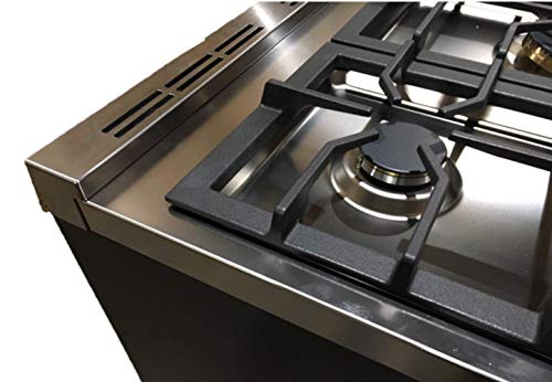 Verona Designer Series Gas Range Oven with Brass Burners