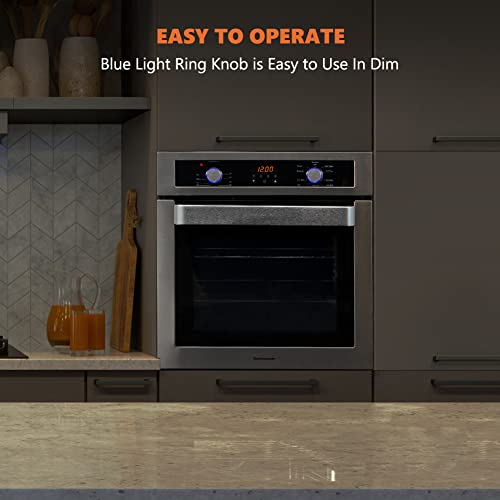 Thermomate 24 Inch Single Wall Oven in Stainless Steel