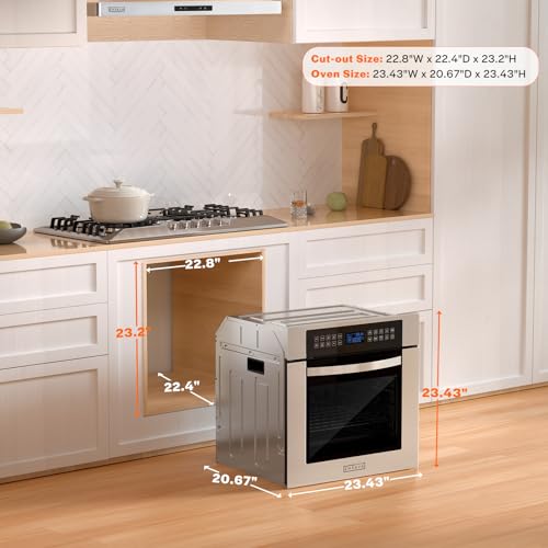 Empava 24" Electric Convection Single Wall Oven