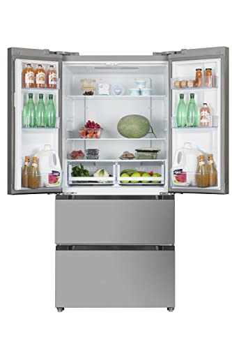 Hamilton Beach Full Size Refrigerator with Two Freezer Drawers