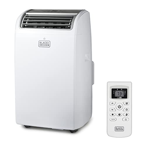 BLACK+DECKER Portable Air Conditioner - 12,000 BTU, White