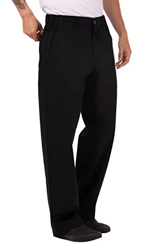 Men's Black Chef Pants by Chef Works Professional Series