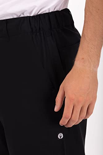 Men's Black Chef Pants by Chef Works Professional Series