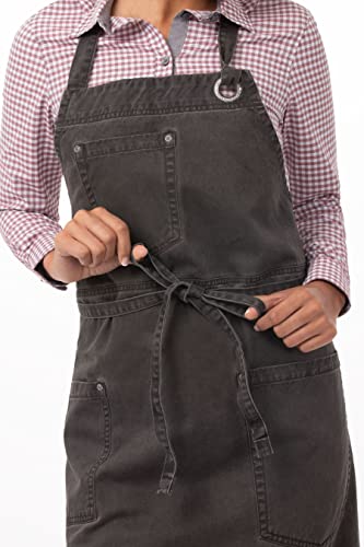 Pewter Dorset Bib Apron by Chef Works