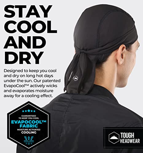 Black Cooling Helmet Liner for Men - Multi-functional