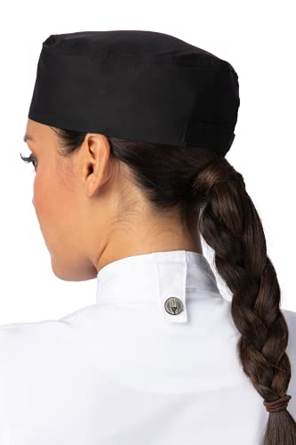 Black Chef Works Cool Vent Sustainable Chef Beanie