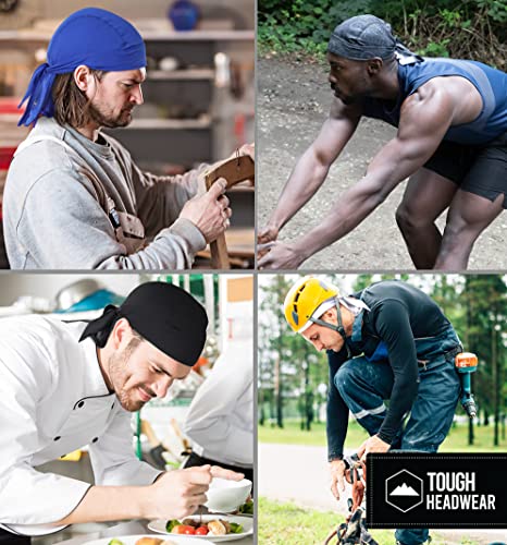 Black Cooling Helmet Liner for Men - Multi-functional