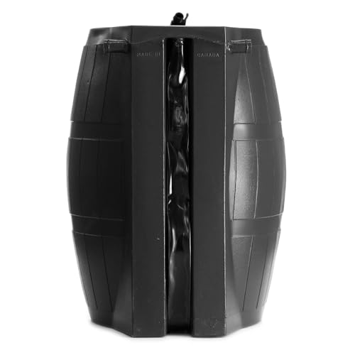 FCMP Outdoor RC4000-BLK 50-Gallon Rain Water Barrel