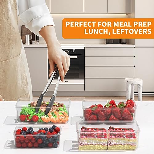 18 PCS BPA-Free Food Storage Containers with Lids