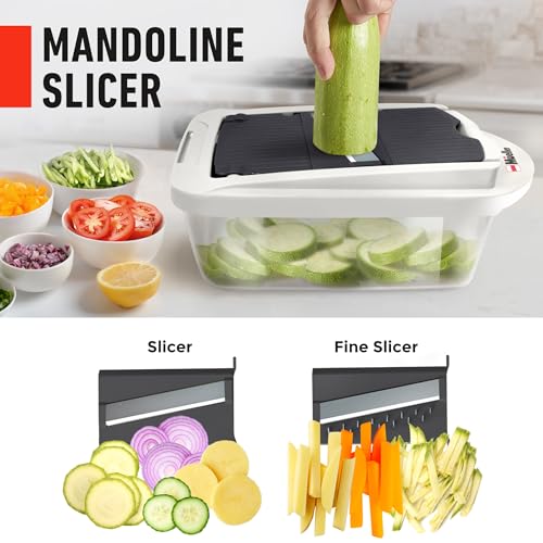 Mueller Pro-Series Vegetable Chopper with 8 Blades