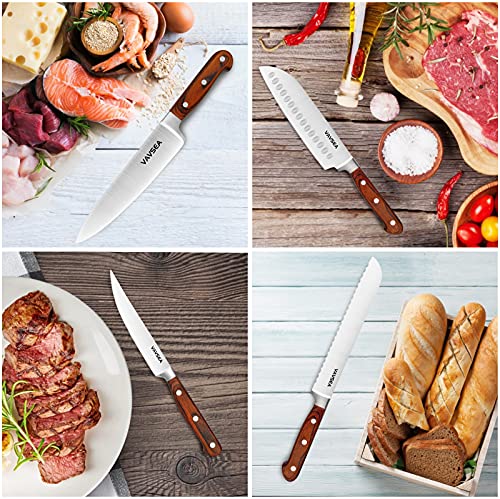16 PC High Carbon Stainless Steel Knife Set
