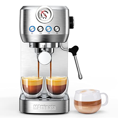 20 Bar Mattinata Espresso Machine with Milk Frother
