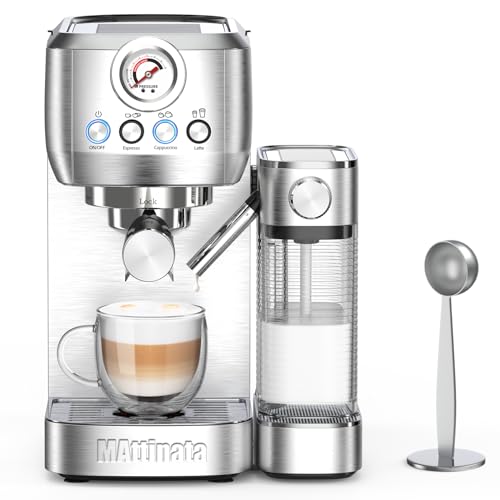Latte & Espresso Maker with Milk Frothing System