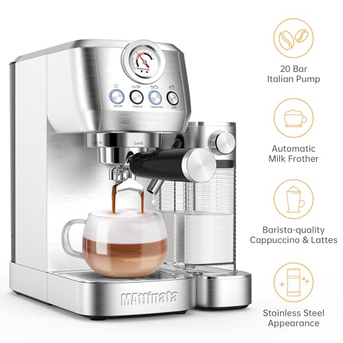 Latte & Espresso Maker with Milk Frothing System