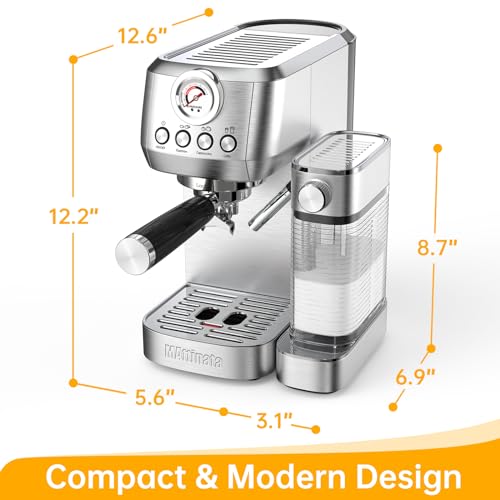 Latte & Espresso Maker with Milk Frothing System
