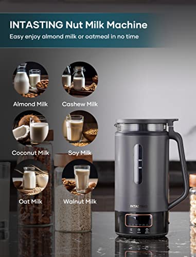INTASTING Automatic Nut Milk Maker with 6 Presets