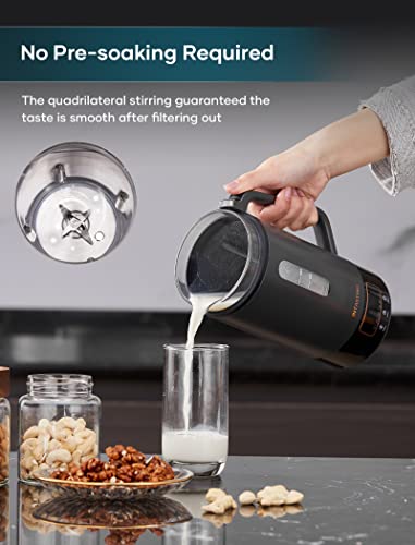 INTASTING Automatic Nut Milk Maker with 6 Presets