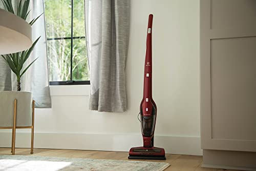 Electrolux Ergorapido Stick Vacuum with LED Lights, Chili Red