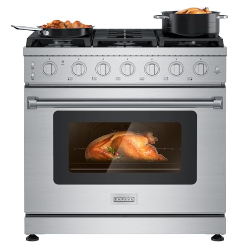 Empava 36" Commercial Gas Range with 6 Burners