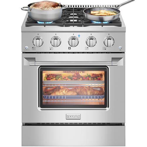 Empava 30" Slide-in Gas Range with 4 Burners