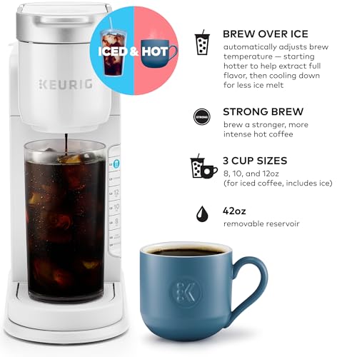 Keurig K-Iced Single Serve Coffee Maker - White