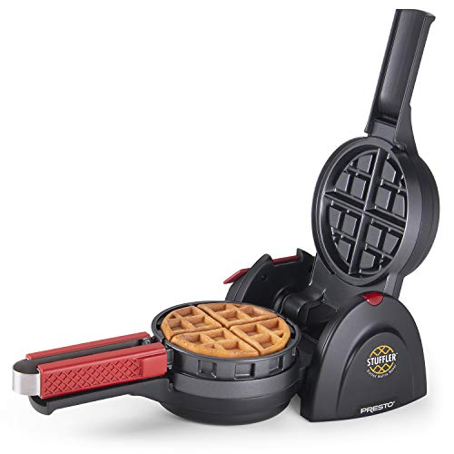 Presto Stuffler Belgian Waffle Maker - Large, Black