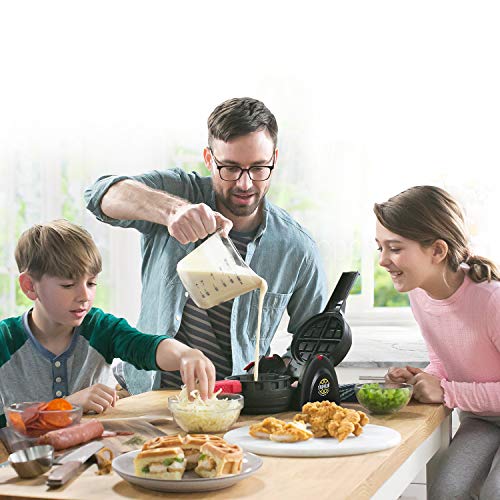 Presto Stuffler Belgian Waffle Maker - Large, Black