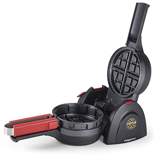 Presto Stuffler Belgian Waffle Maker - Large, Black