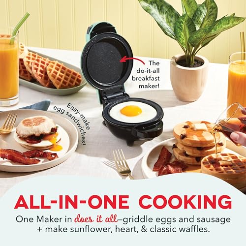 DASH Multimaker Mini System - 4-in-1 Waffle Maker