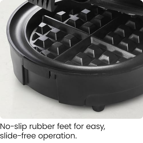 Chefman Belgian Waffle Maker with Shade Selector, Nonstick Plates