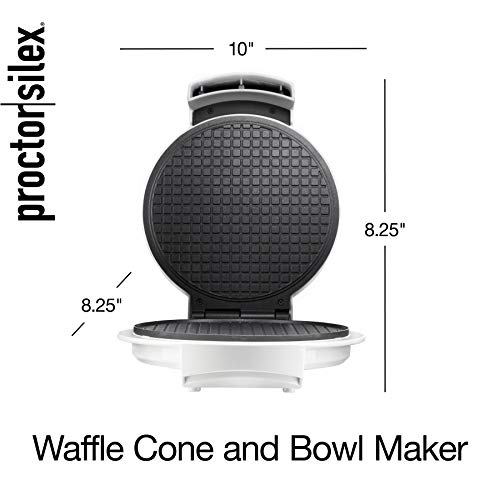 Proctor Silex Waffle Cone & Ice Cream Bowl Maker