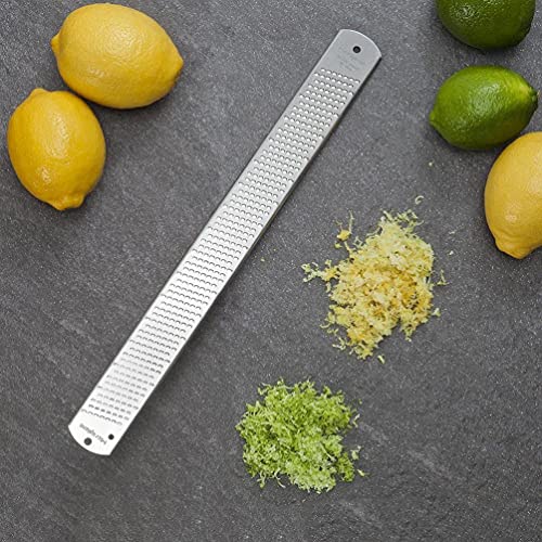 USA-made Stainless Steel Lemon Zester by Microplane