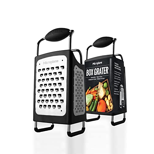 Microplane Multi-Purpose Stainless Steel Box Grater - 4 Blades