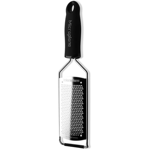 Microplane Gourmet Fine Hard Cheese Grater - Black