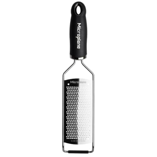 Microplane Gourmet Fine Hard Cheese Grater - Black