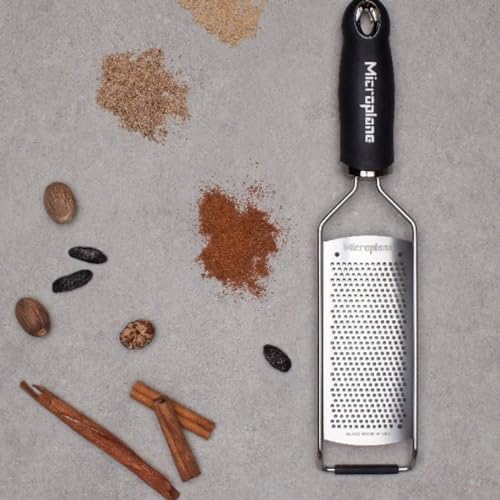 Microplane Gourmet Fine Hard Cheese Grater - Black