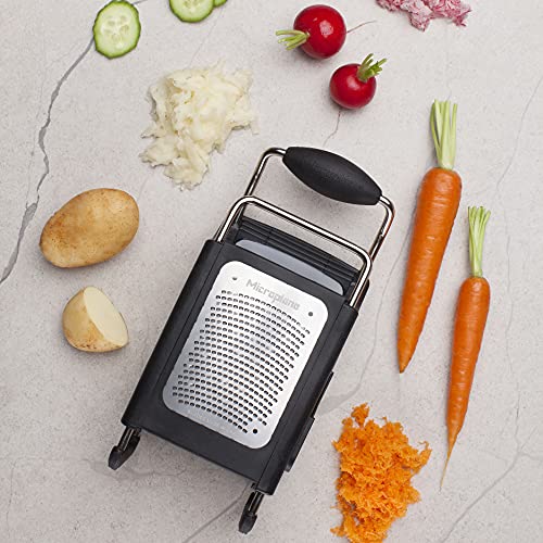 Microplane Multi-Purpose Stainless Steel Box Grater - 4 Blades