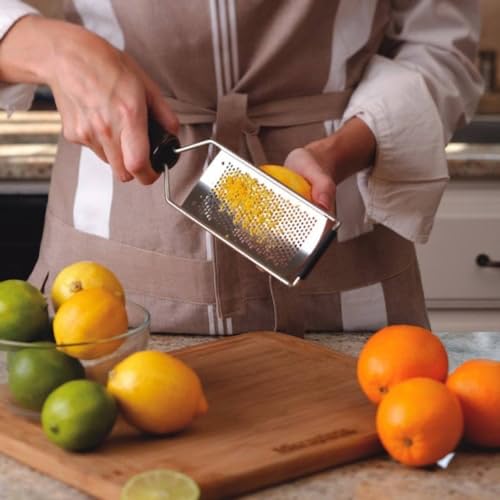 Microplane Gourmet Fine Hard Cheese Grater - Black