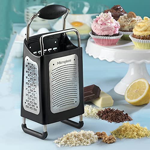 Microplane Multi-Purpose Stainless Steel Box Grater - 4 Blades