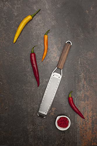 Microplane Wood Handle Stainless Steel Zester Grater