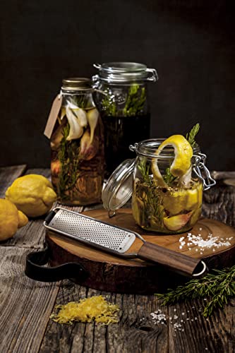 Microplane Wood Handle Stainless Steel Zester Grater