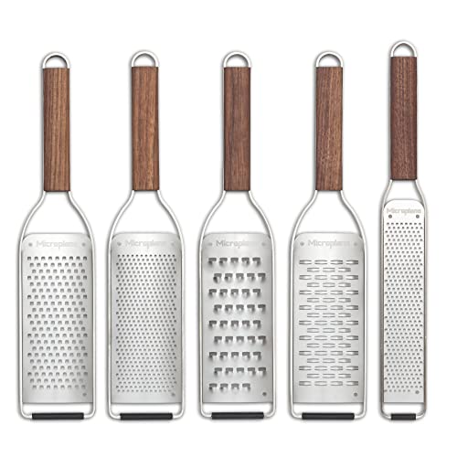 Microplane Wood Handle Stainless Steel Zester Grater